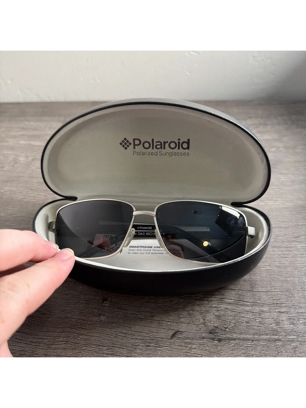 POLAROID X4306 B FILTER CAT.3 UNISEX NEW AUTHENTIC FULL RIM SUNGLASSES 63-14-135